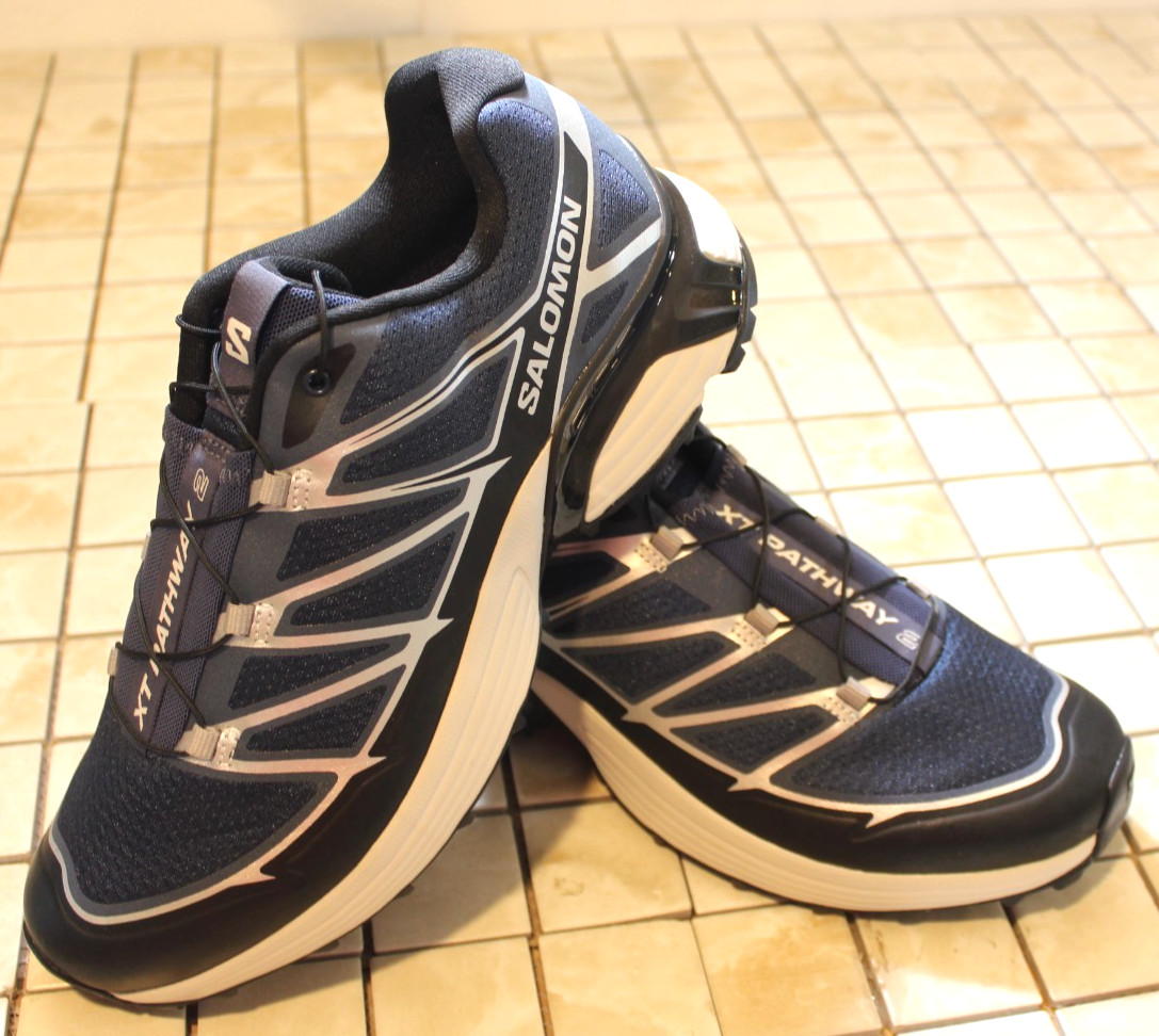 SALOMON XT-PATHWAY 2 UNISEX SIZE 9 M MEN IN SPELLBOUND/FTW SILVER/BLK 492363S