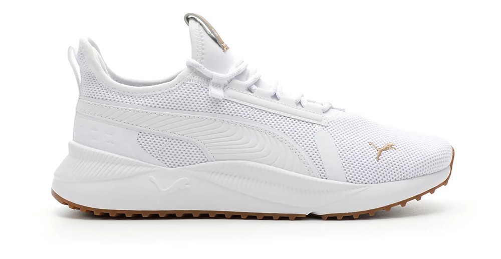 Puma Men’s Pacer Future Street Gum [ White ] Running Shoes – 394361-01