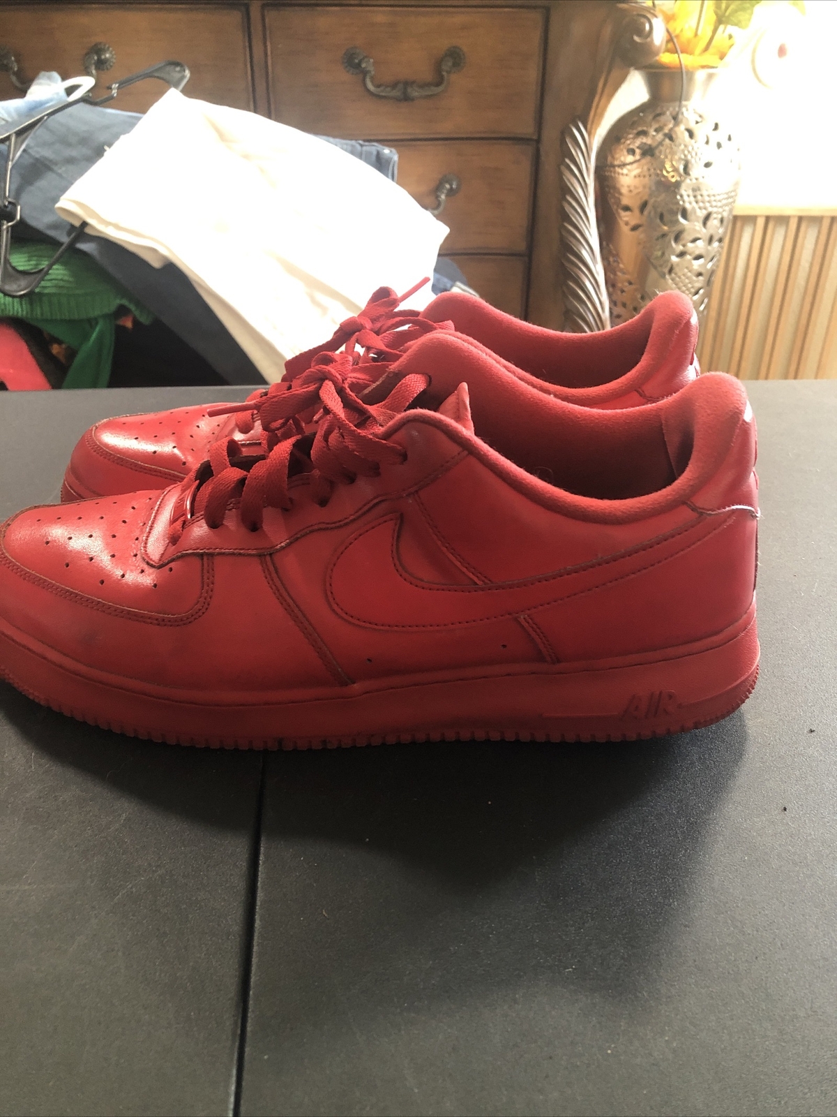 Nike Air Force 1 Low ’07 LV8 OG Triple Red [CW6999-600] Men’s 13 See Size Chart6