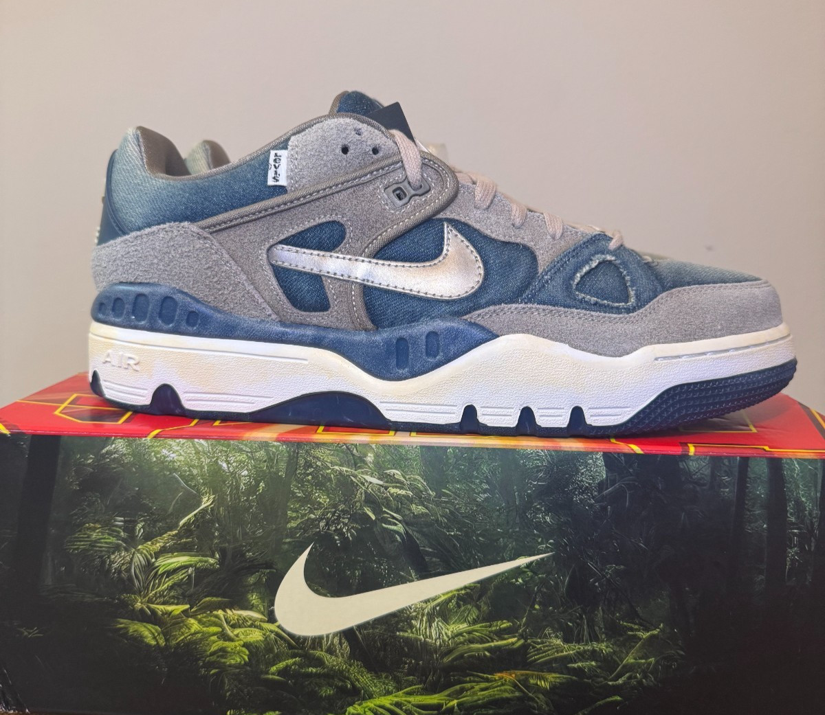Size 12 – Nigo x Levi’s x Nike Air Force 3 Low Olive Grey