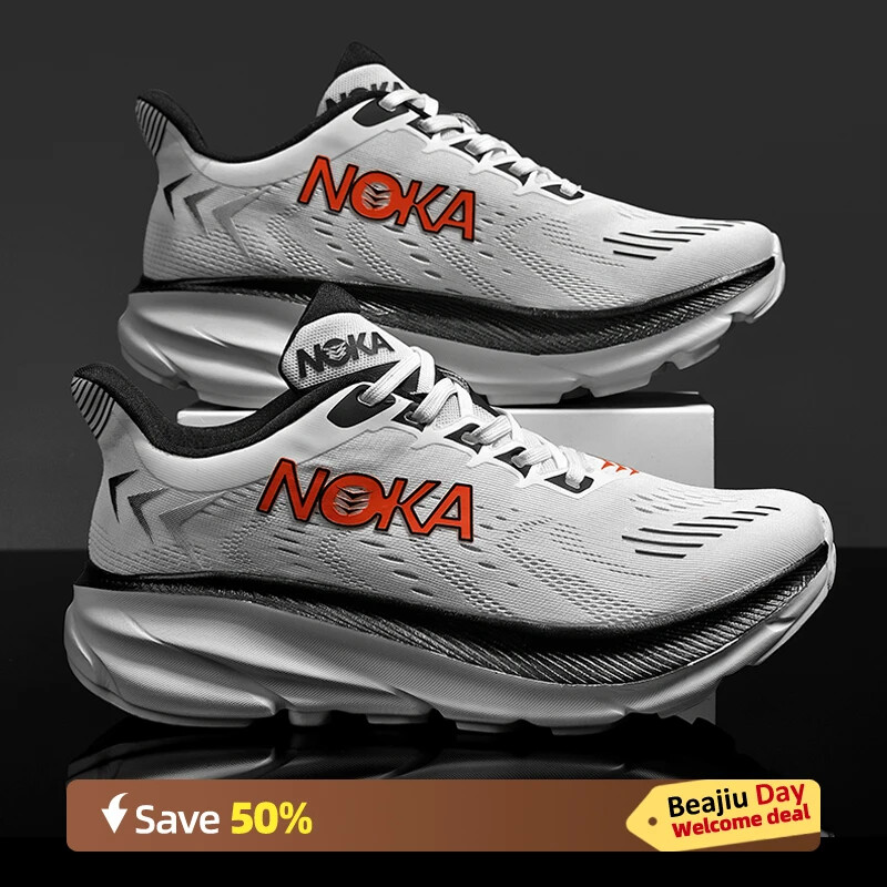 Mens Max Cushioned Walking & Running Shoes Sneakers,Thick Soles,Light Weight & B