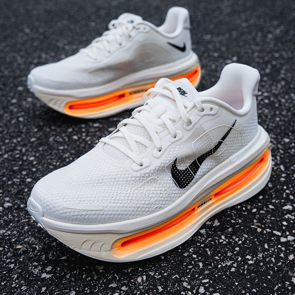 Nike Vomero Premium IQ4035 100 Men’s Sail Total Orange Athletic Sneakers