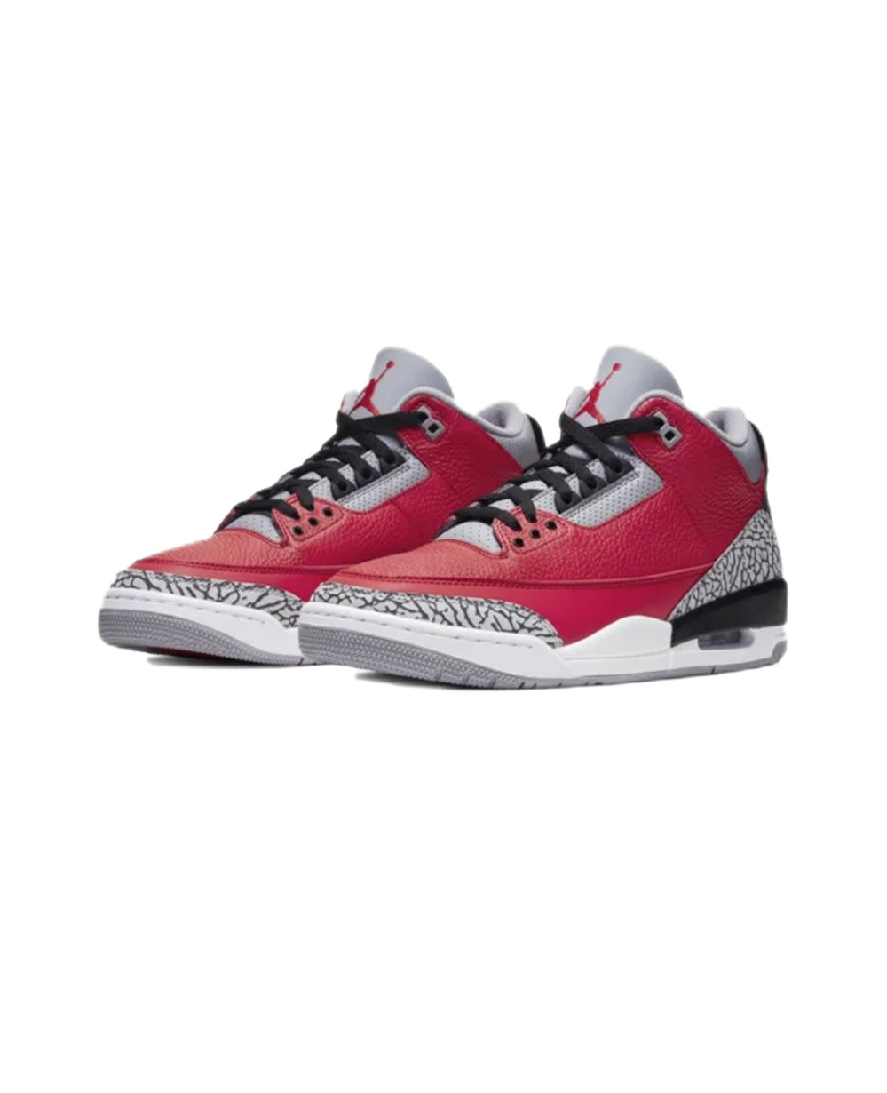 Nike Air Jordan 3 Retro SE Unite Fire Red Cement Grey Black White AJ3 CK5692-600
