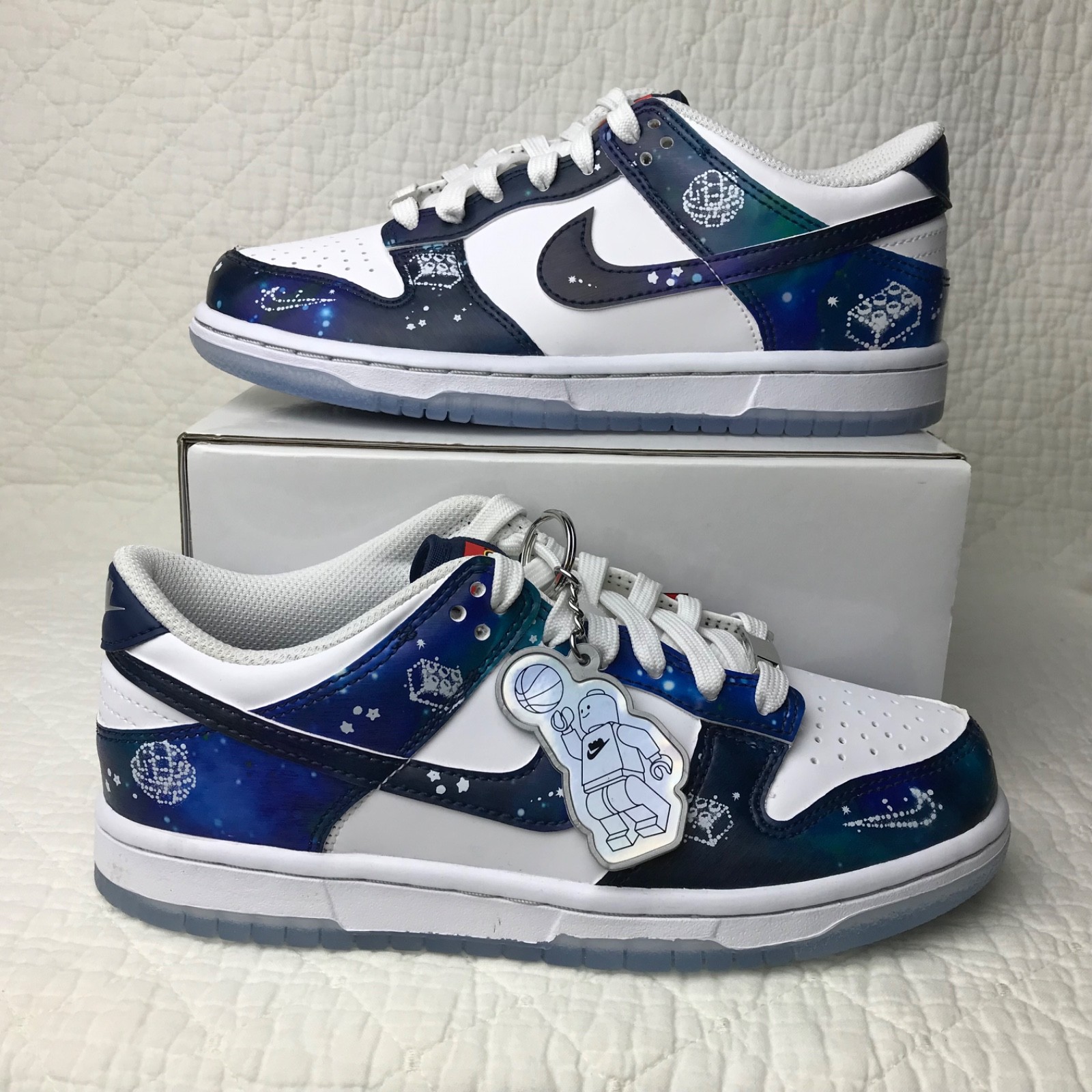 Nike Dunk Low X Lego Collection (GS) Shoes Youth SZ 5.5Y Galaxy IM1448-100