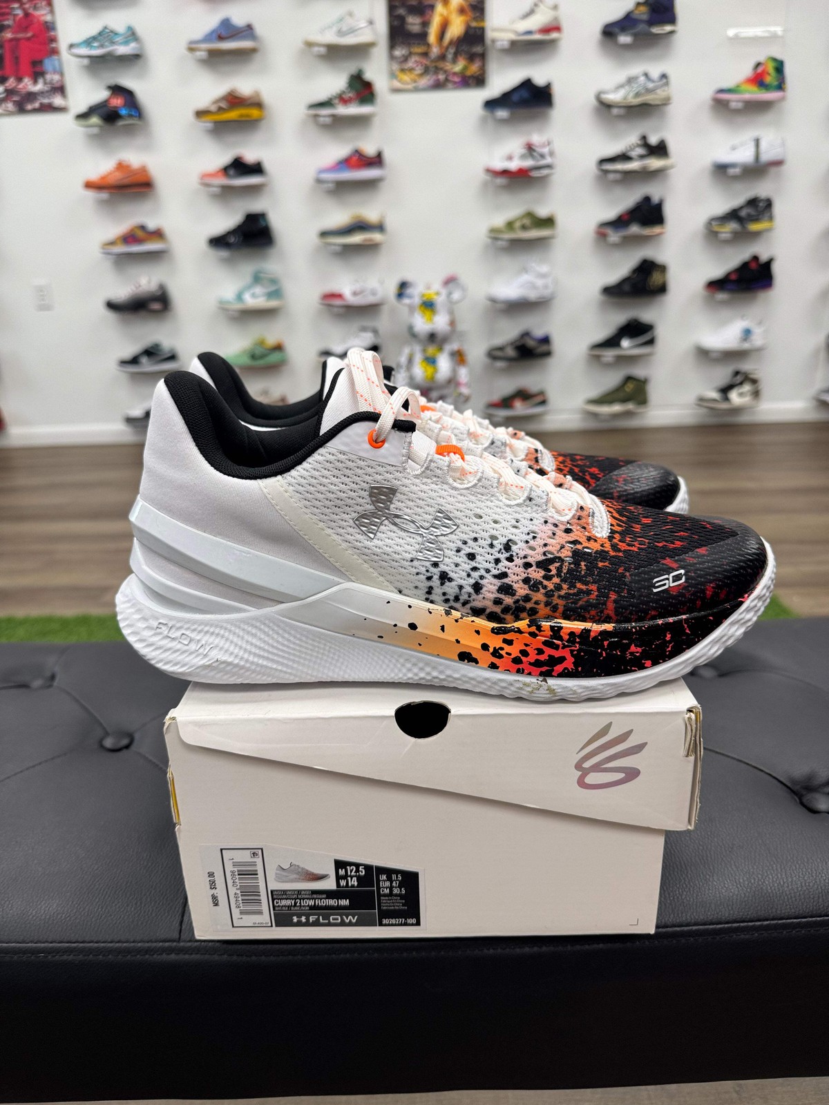 Under Armour Curry 2 Low FloTro NM Retro Chef Curry – Size 12.5