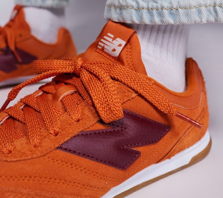 New Balance RC42 Orange Purple White Womens Shoes Athletic Sneakers NEW Size 4.5