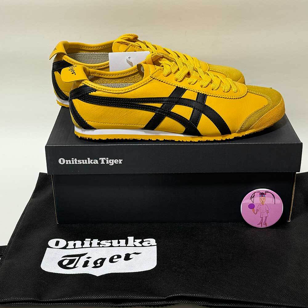Onitsuka Tiger MEXICO 66 Sneakers Unisex 1183C102.751 YELLOW/BLACK New OG