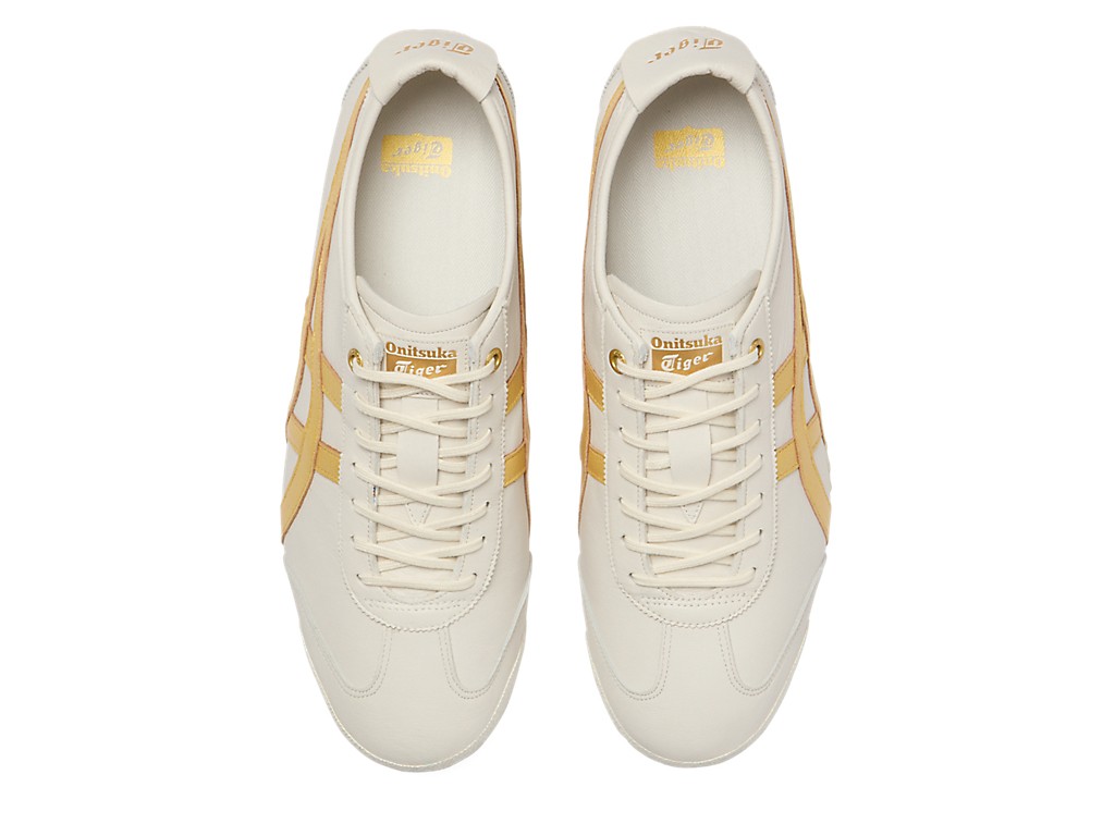 Onitsuka Tiger MEXICO 66 SD 1183A872.122 CREAM/PURE GOLD US Buyer No Import duty