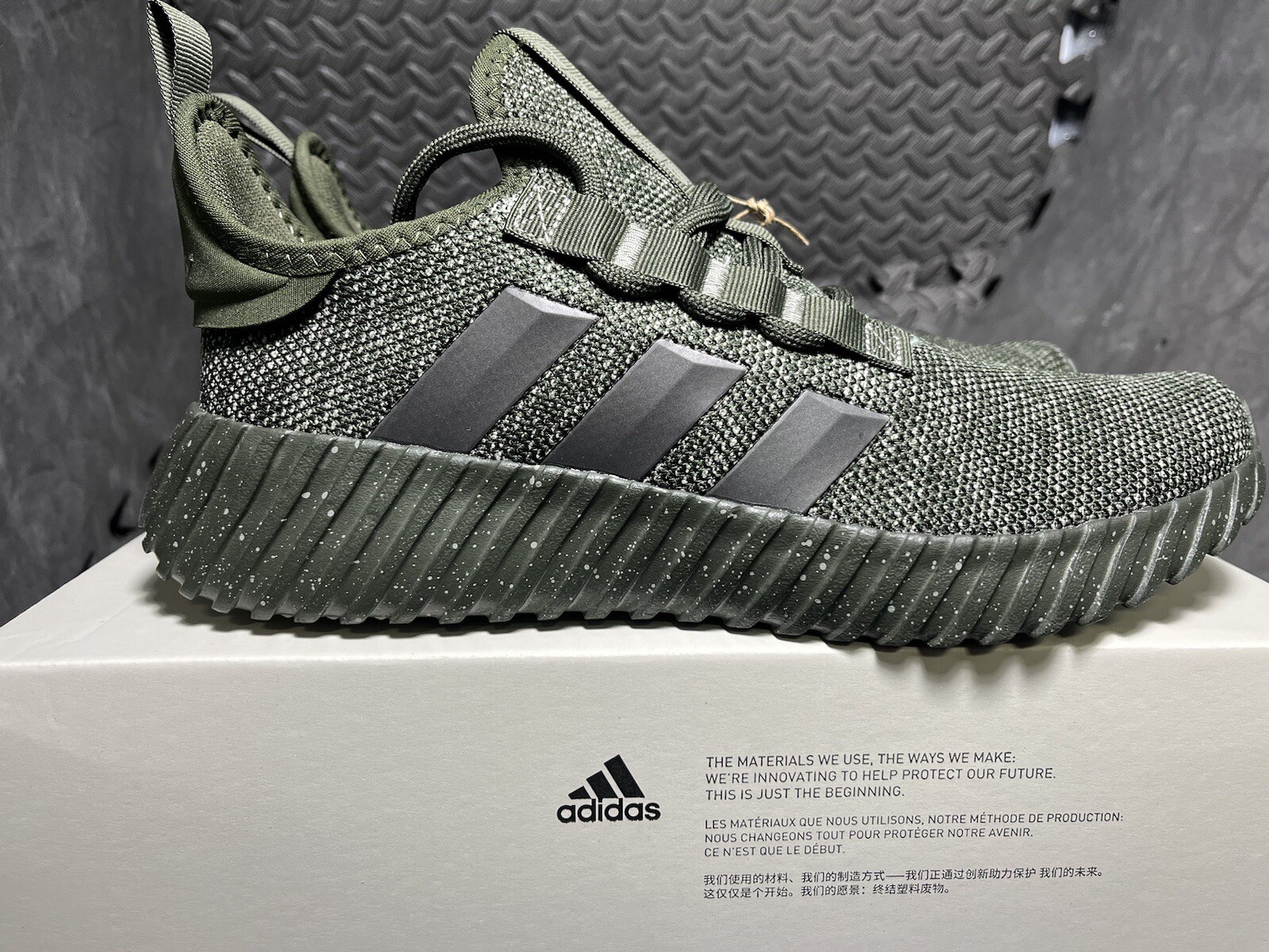 Adidas Kaptir 3.0 MENs Size 8 NEW W BOX/tag FREESHIP JI1249 Night Cargo