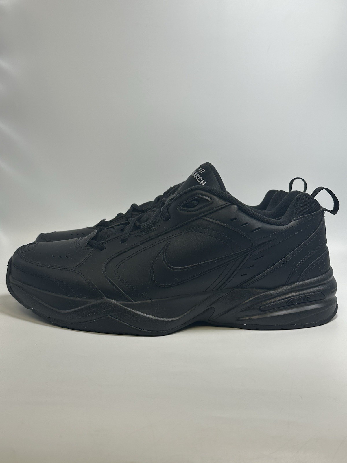 NIKE MENS AIR MONARCH IV SIZE MEN US 14 BLACK (415445-001) *NEW NO BOX*