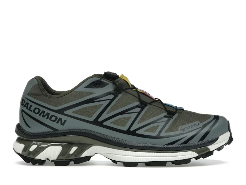 Size 10.5 Salomon XT-6 Gore-Tex Olive Night L47732700