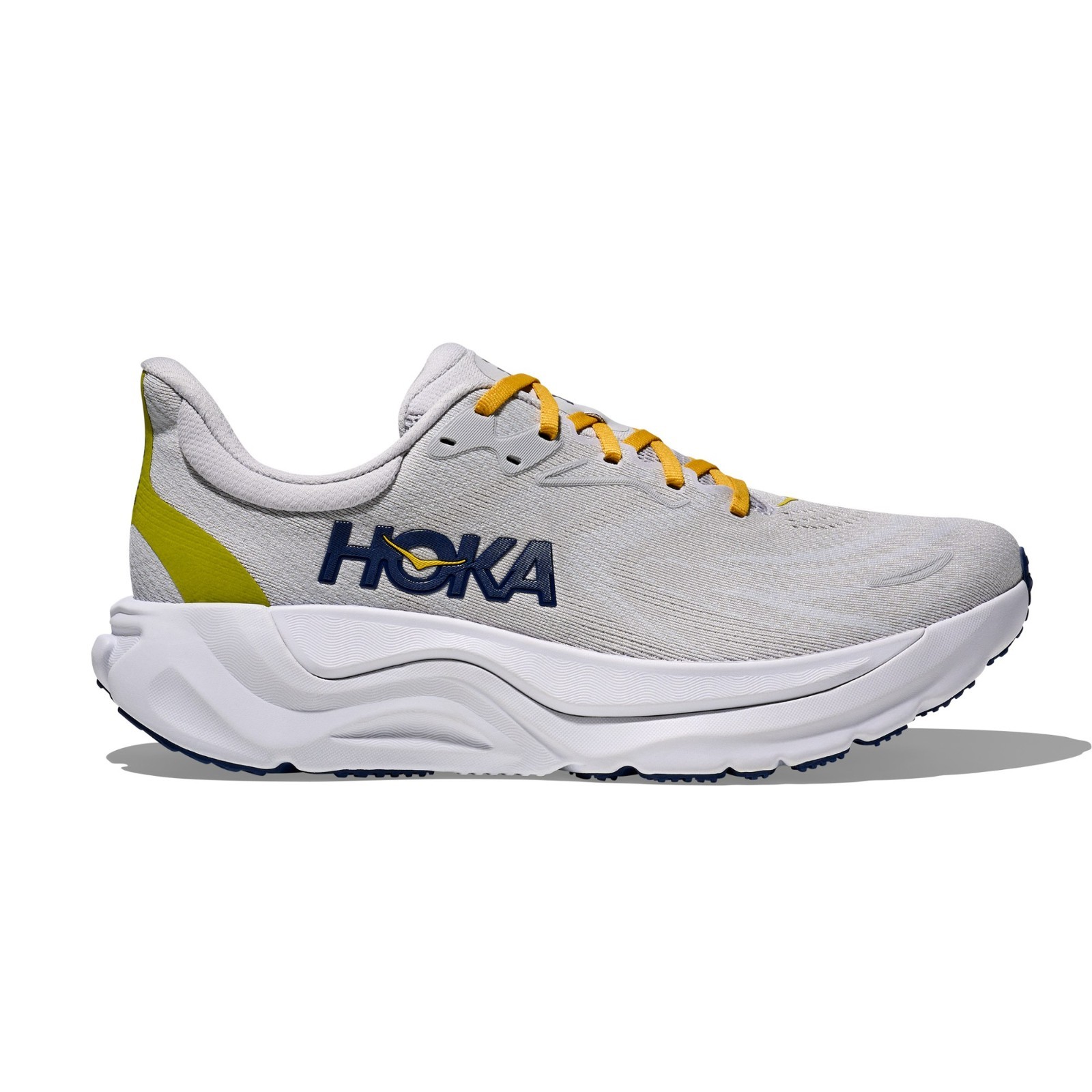 Men’s HOKA Arahi 8 Road-Running Shoes Stardust/Cosmic Grey NWB