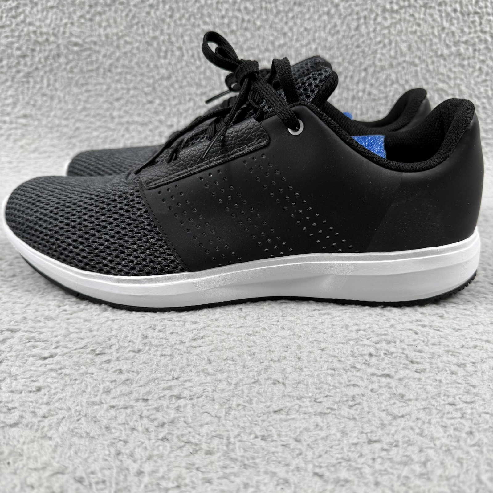 Adidas Running Shoes Mens Size 12 Black White Mesh Lightweight Athletic S81110