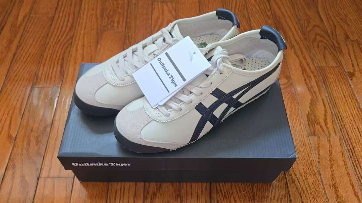 US Seller 1183C102_200 Onitsuka Tiger Mexico 66 Birch Peacoat Unisex Japan
