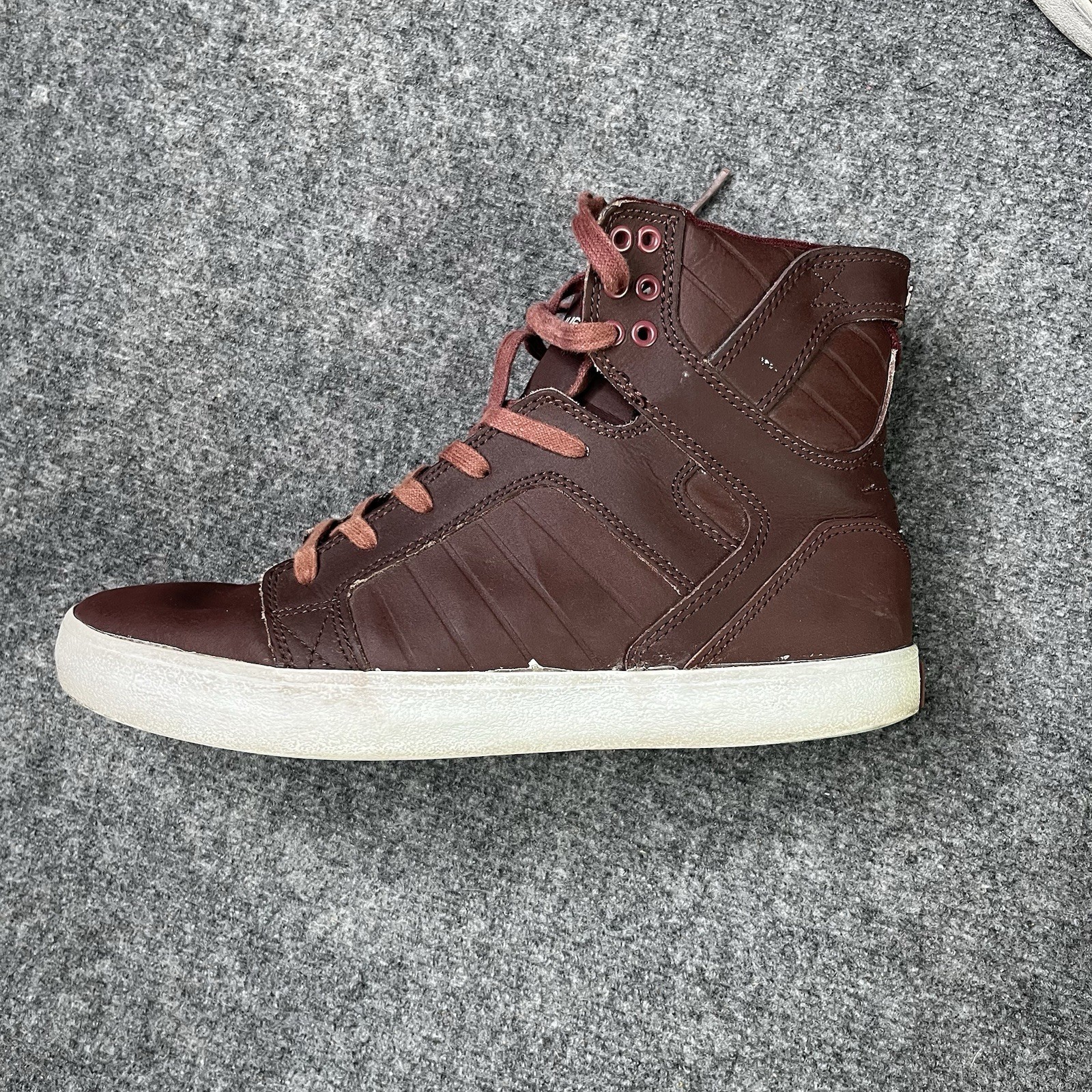 Supra Muska 001 Skytop High Top Skate Shoes Sneakers Mens 9.5