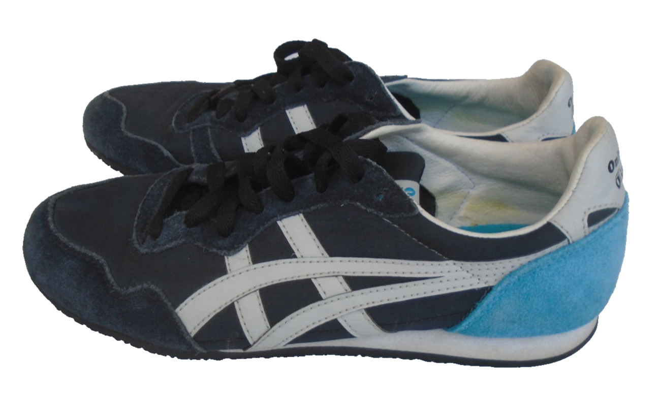 Asics Onitsuka Tiger Serrano Sneakers D109L Mens Size 6 Blue