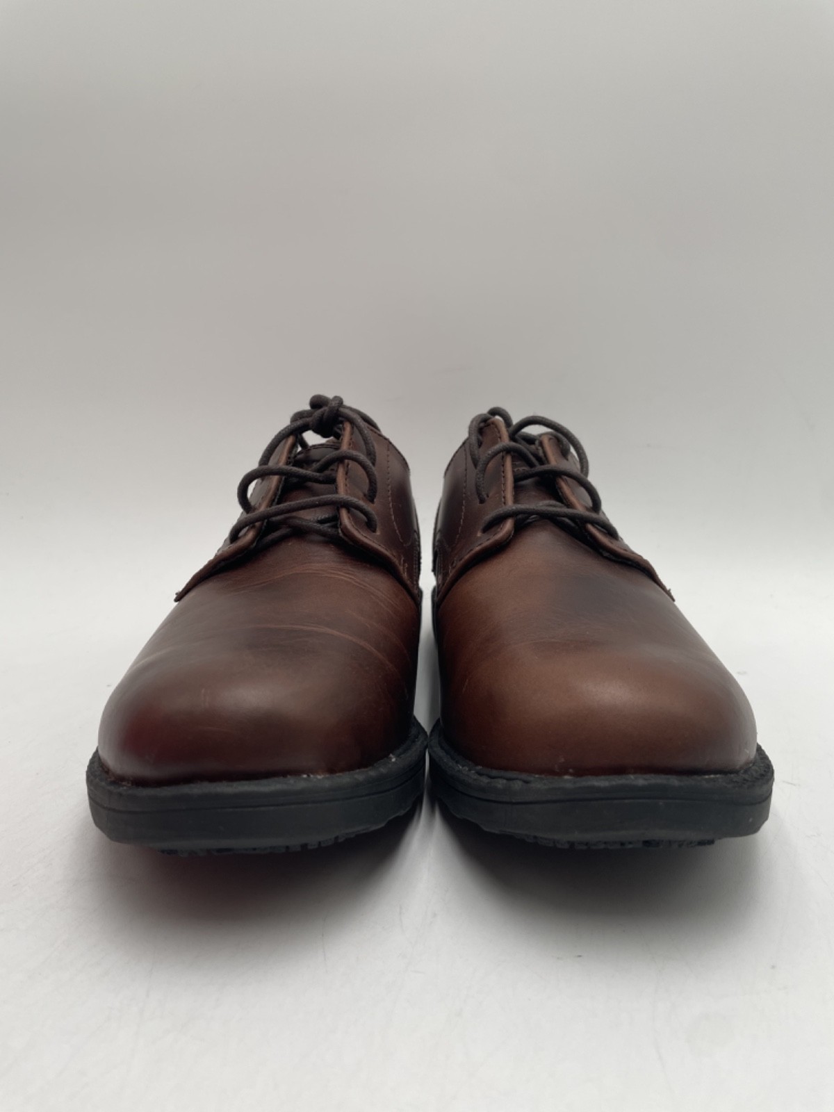 WOLVERINE BEDFORD OXFORDS Men’s NEW Work Shoe Brown US Size 8 EW NIB