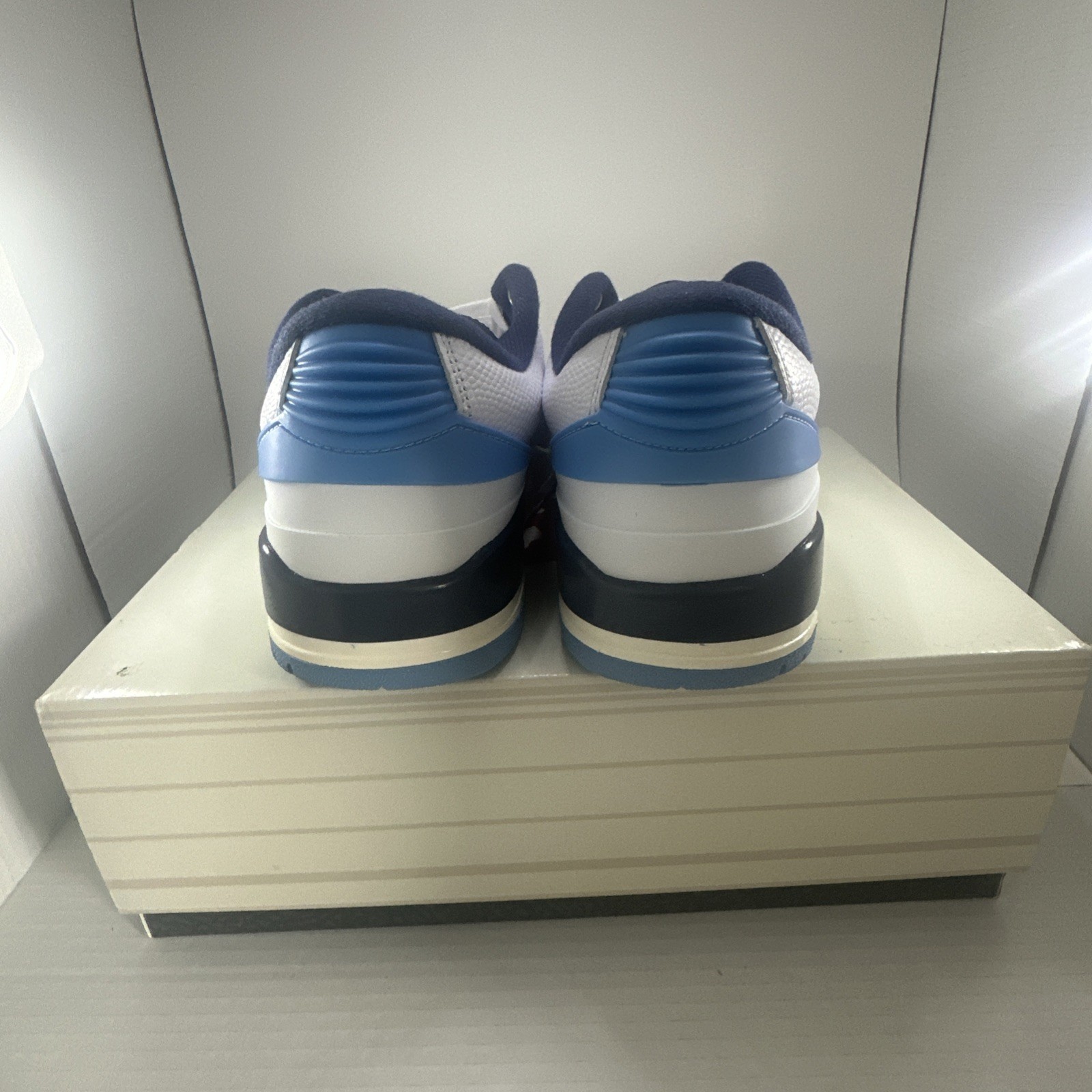 Nike Air Jordan 2/3 UNC White Blue Black FD0383-144 Mens New size 9.5