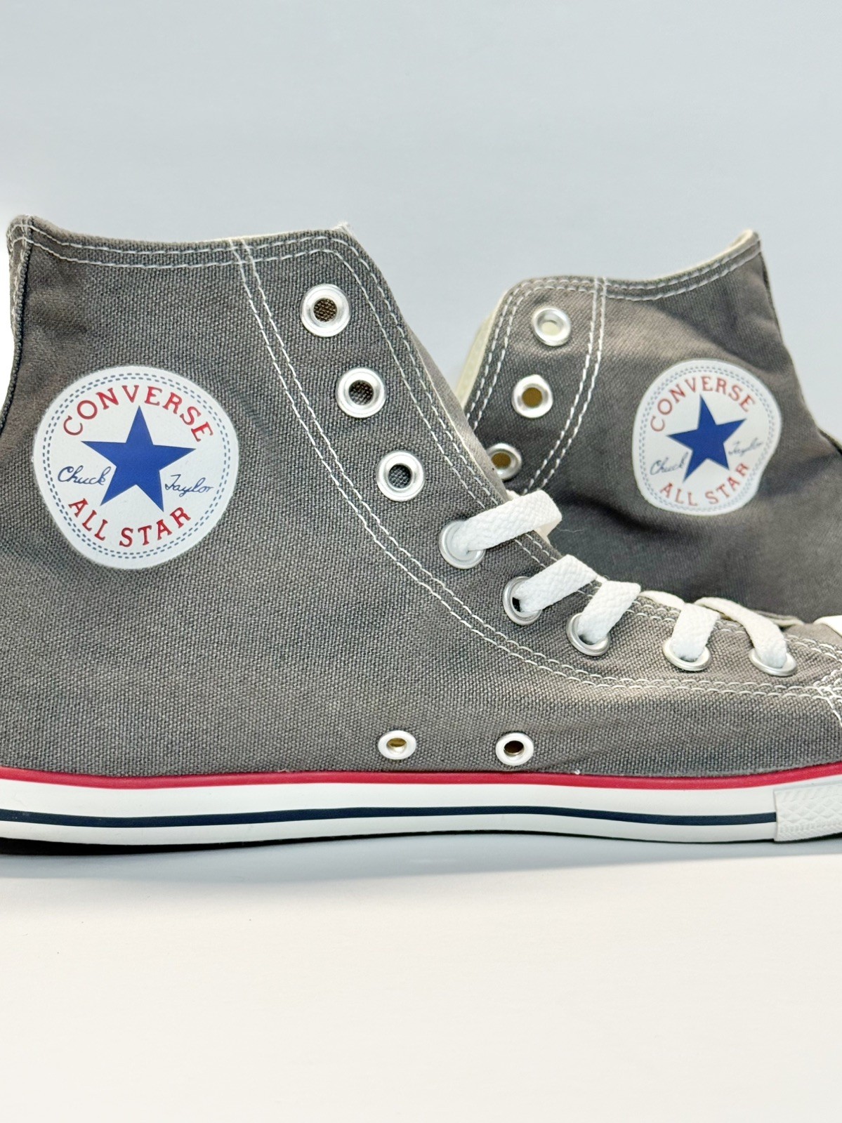 Converse 113895 Chuck Taylor High Top Charcoal Unisex SIZE M8 W10