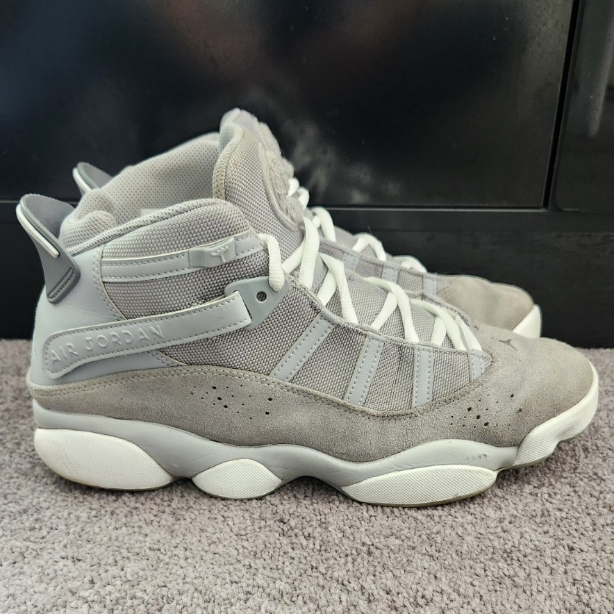 Jordan Air Jordan 6 Rings Size 12 Wolf Grey
