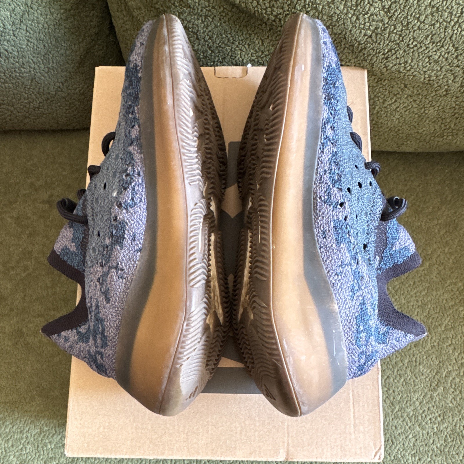 adidas Yeezy Boost 380 Covellite Blue/Black Primeknit Sneaker GZ0454