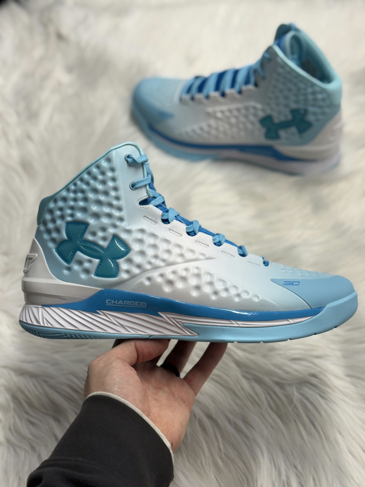 Under Armour Curry 1 Retro Mouthguard Mens Basketball 3024397-400 NEW Multi Sz
