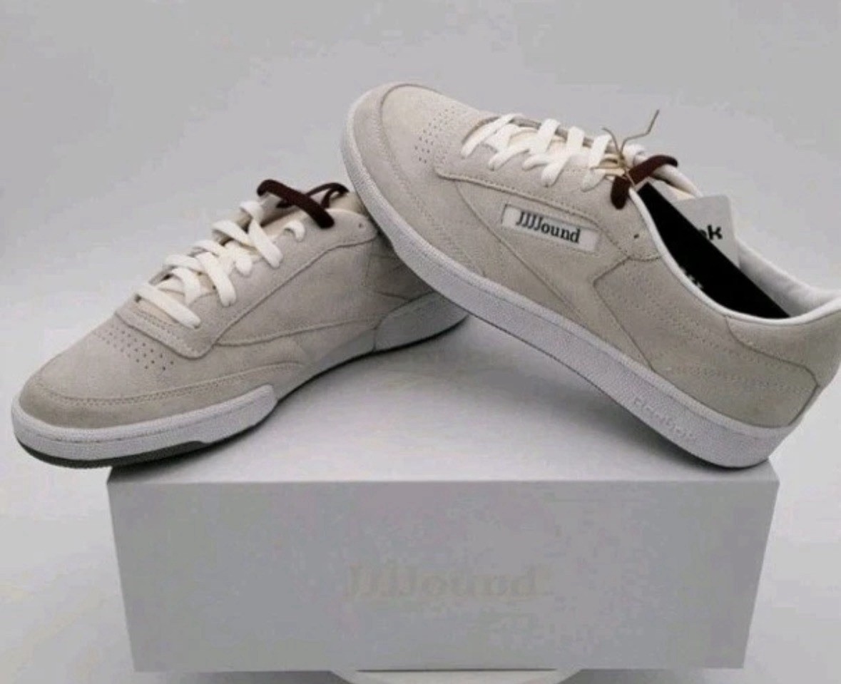 JJJJound Reebok Club C 85 US Men’s Sz 11 Cork White Space Grey 100073319