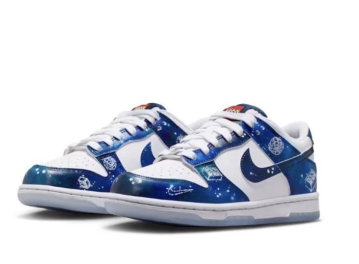 Nike Dunk Low x LEGO® Collection Big Kids’ Shoes IM1448-100 Size 6.5Y W/Box