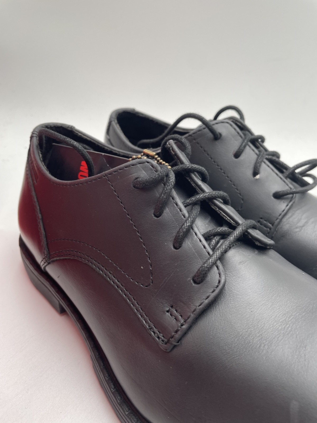 WOLVERINE W10817 BEDFORD OXFORD Men’s Used Steel-Toe Shoe Black US Size 11.5
