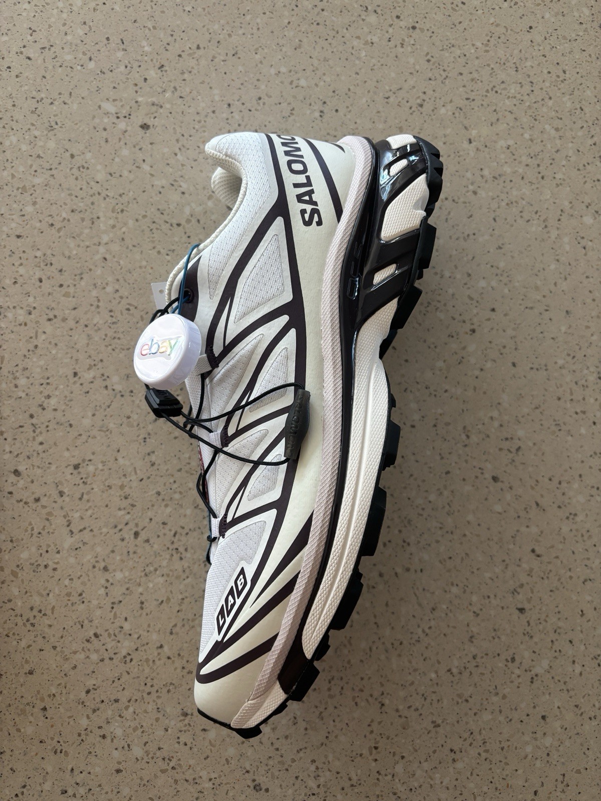 Salomon XT-6 White/Vanilla Ice/Plum Size 11 Mens