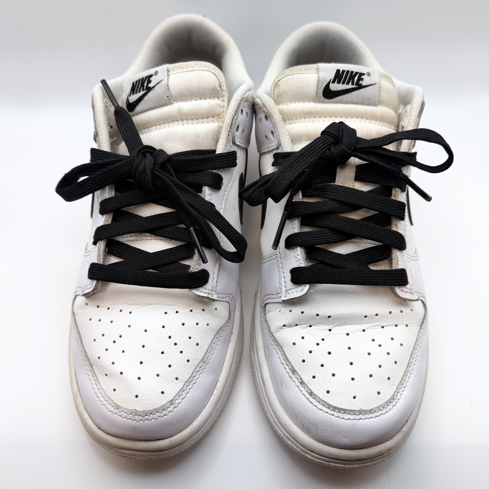 Nike Dunk Low Reverse Panda Black White Mens 8.5 Womens 10 FD9064-011 Retro