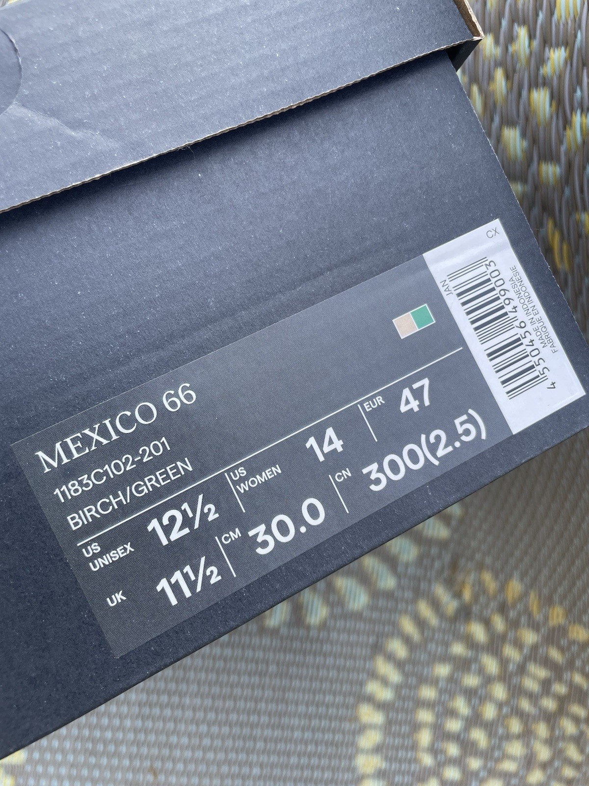 Onitsuka Tiger MEXICO 66 Sneakers Unisex 1183C102 Unisex US 12.5