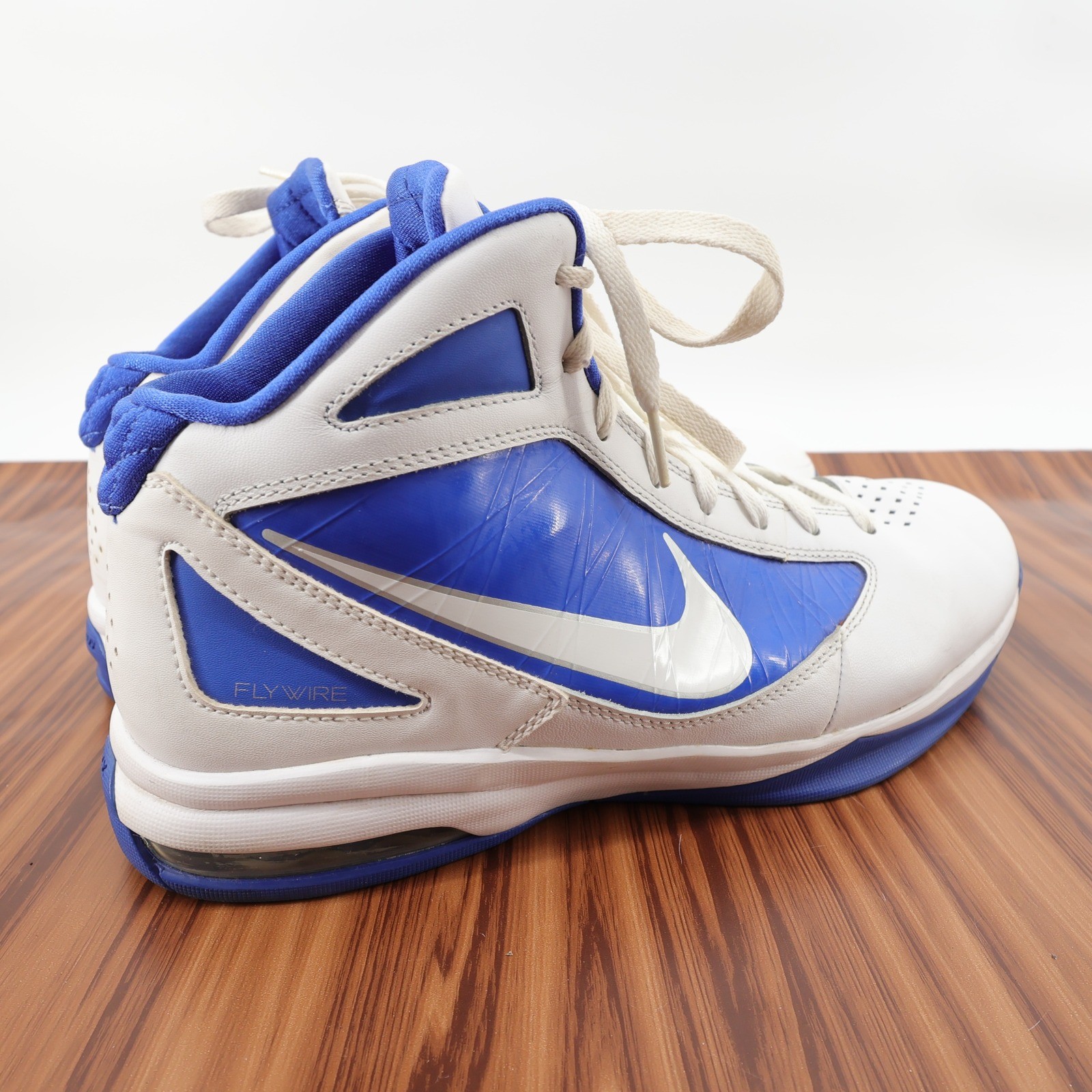 Nike Air Max Destiny TB White Varisty Royal Mens Basketball Shoes Size 12